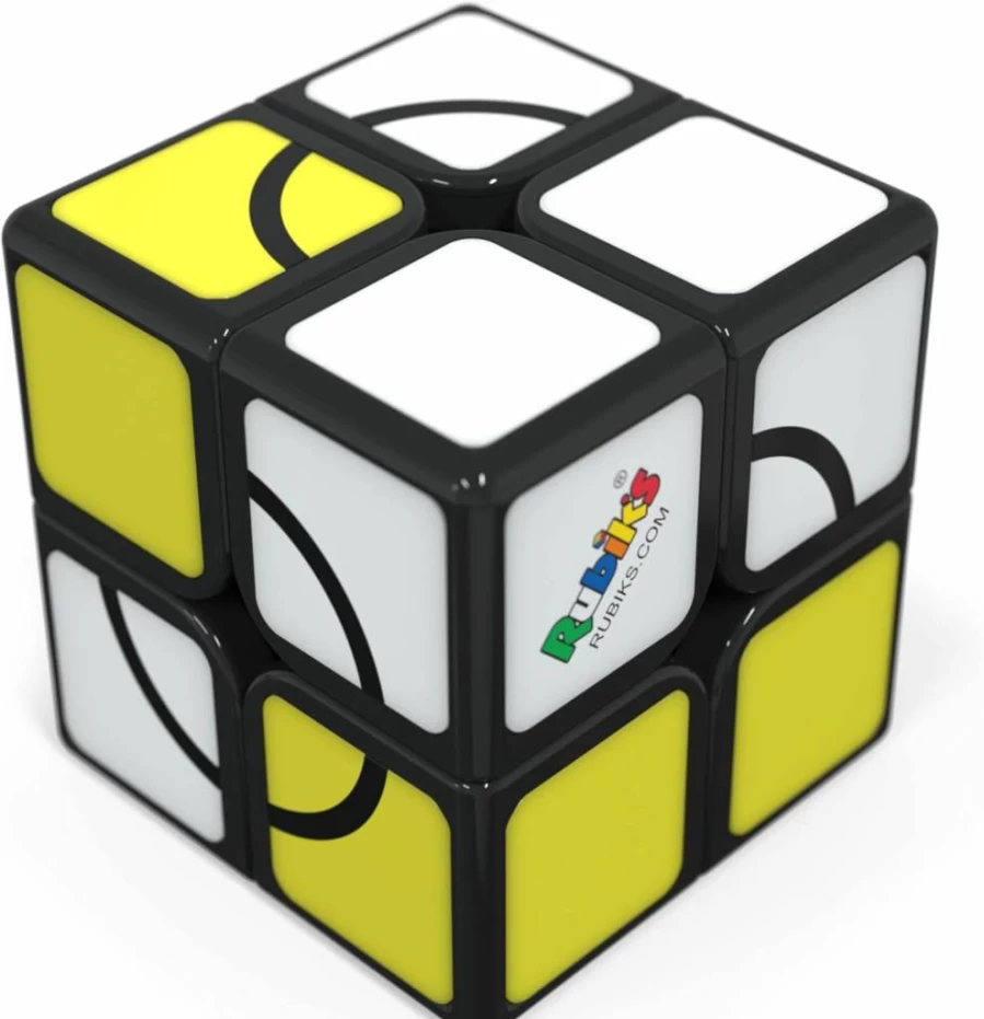 Rubik's Cube 3x3x1 Edge Puzzle – Single Layer Brain Teaser for Adults & Kids Ages 8+, Educational Travel Fidget Toy by Rubik's Brand