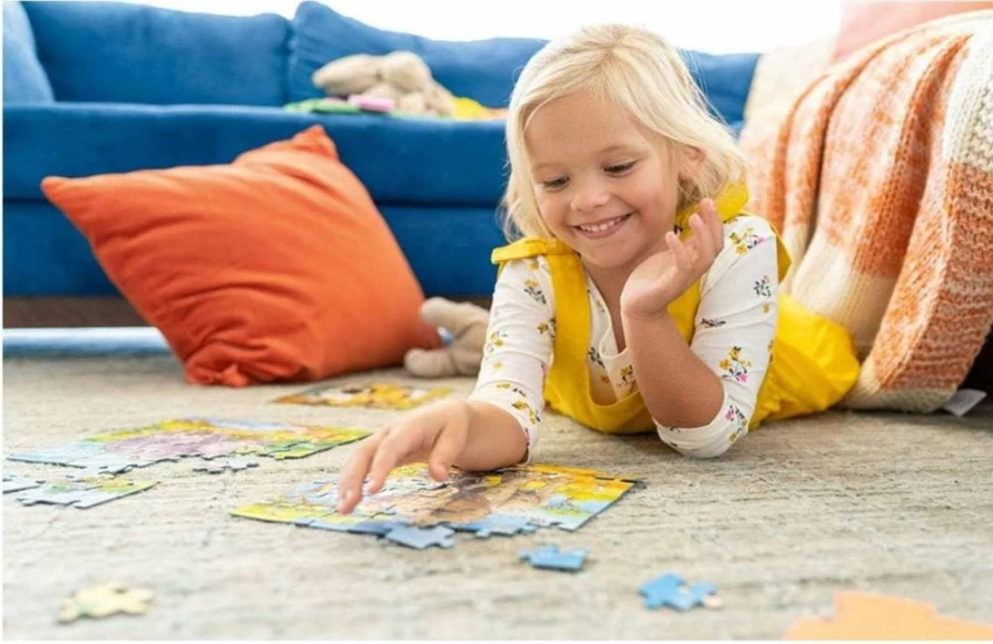Ravensburger Bluey 35-Piece Kids Jigsaw Puzzle - Educational Toy for Toddlers Ages 3+ (26.4x18.1cm)