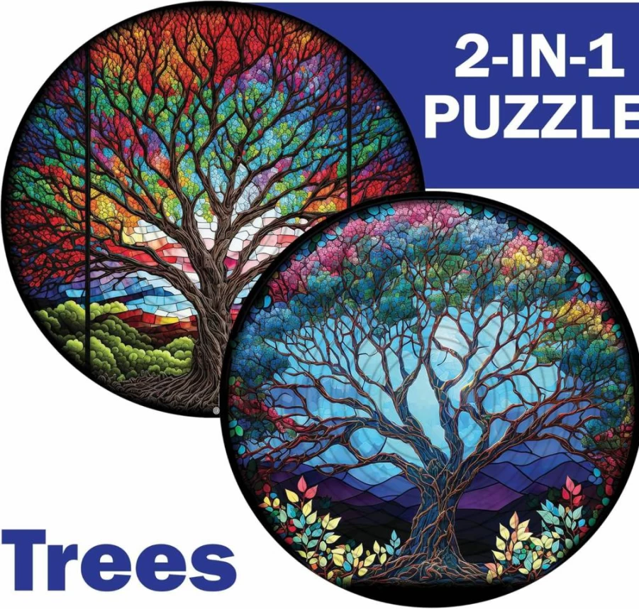 TCG Toys Spin Flip Puzzle - 3D Brain Teaser Fidget Toy for Adults & Teens, Creative Gift for Men, Women, Parents - Fun Stress Relief & Focus Game by Charles Fazzino