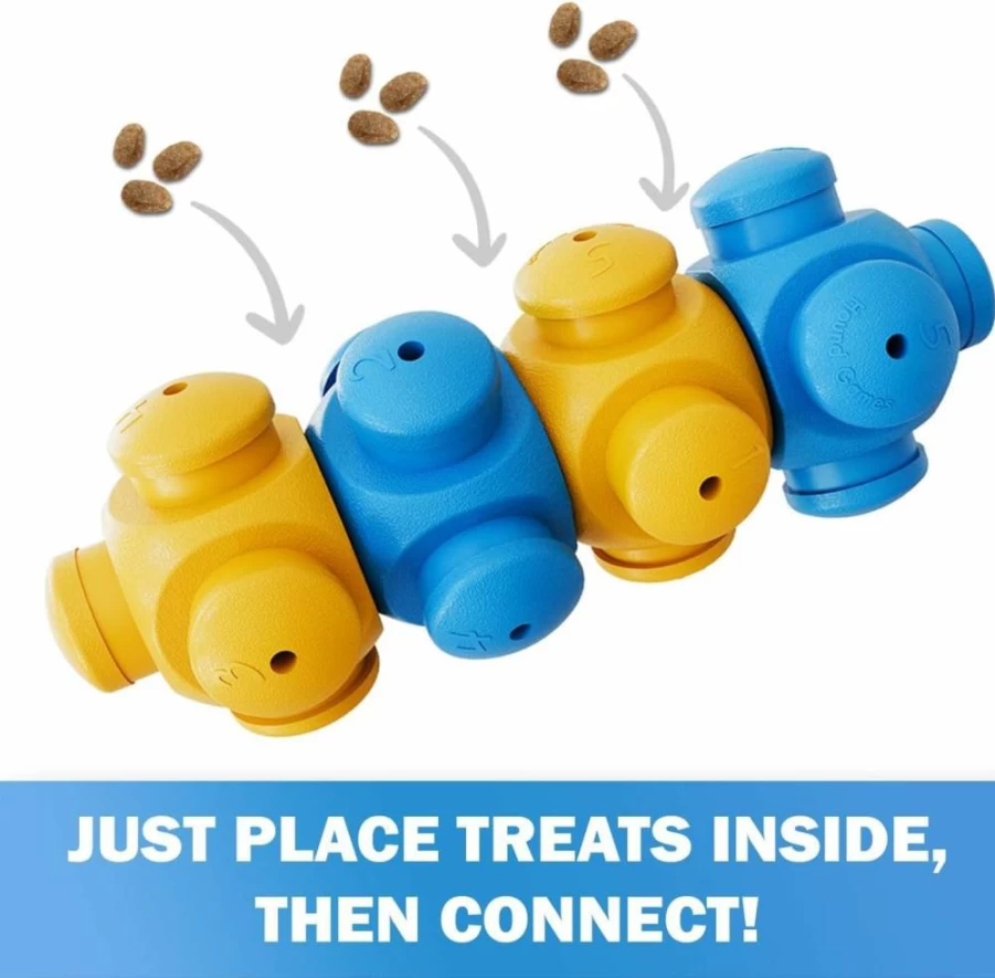 HOUNDGAMES Dog Puzzle Toys for Smart Dogs – Interactive Mental Stimulation Games, Hard Level Boredom Busters for Puppies & Adult Dogs, Durable Busy Toys to Keep Them Engaged