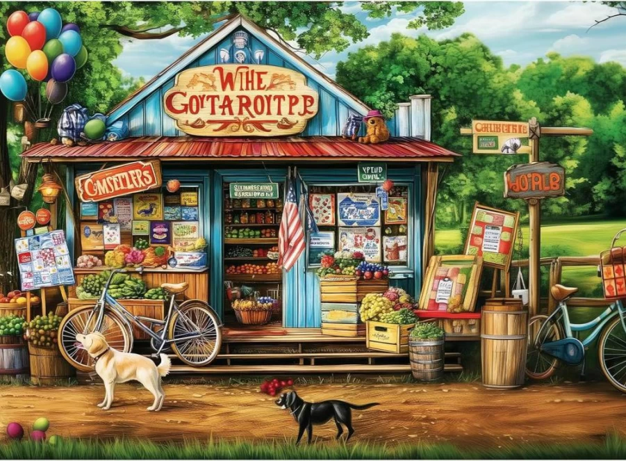 MJYPHDM 300-Piece Lake House Jigsaw Puzzle for Adults & Kids - 20.5x15 Inch Educational Family Puzzle Game, Durable Safe Gift for Boys Girls Seniors