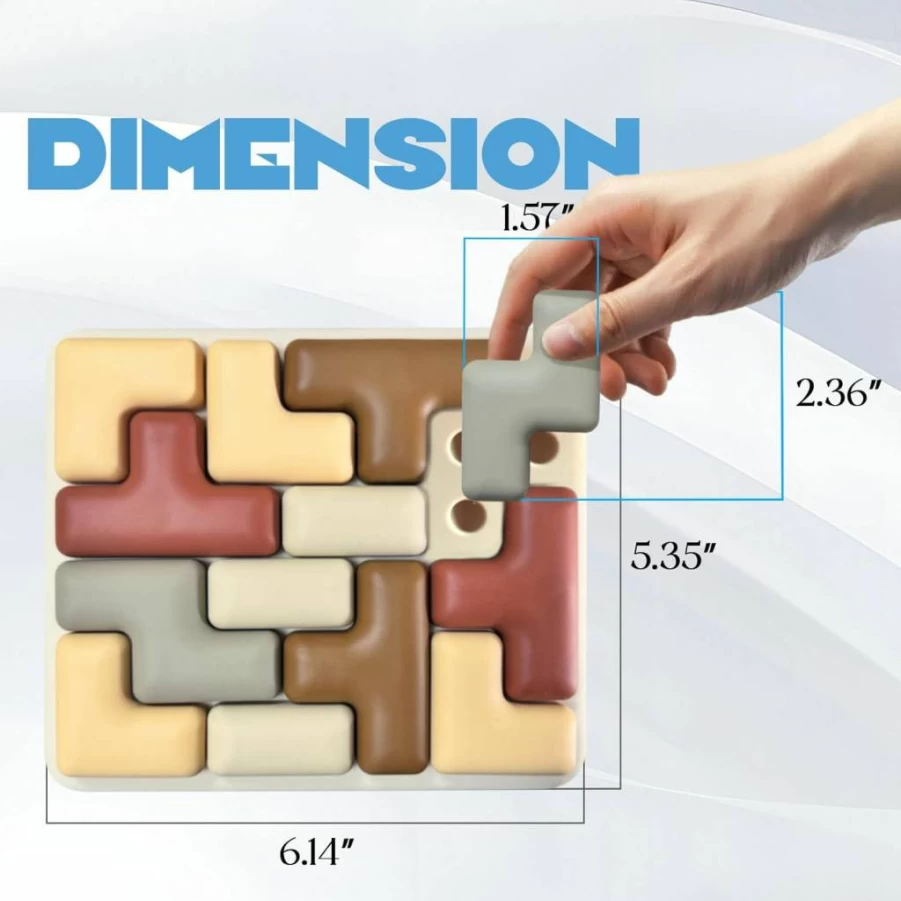 Codonen Silicone Puzzle Mats for Dementia & Alzheimer's Patients - Sensory Fidget Toys for Elderly Adults, Autism Stimming Tools, Cognitive Therapy Games, Nursing Home Activity Gifts