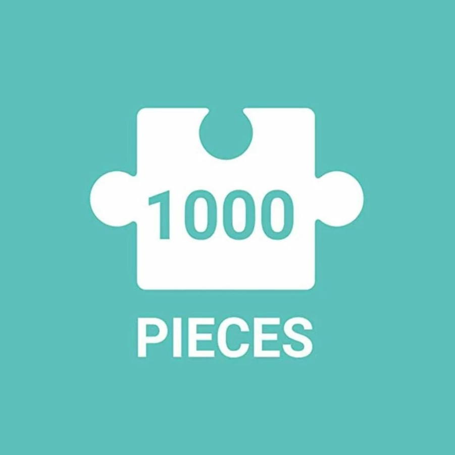 IIIUHU 1000-Piece Van Gogh Sunflowers Jigsaw Puzzle for Adults - DIY Educational Toy, Home Decor, Gift for Men & Women, Birthday Party Favor