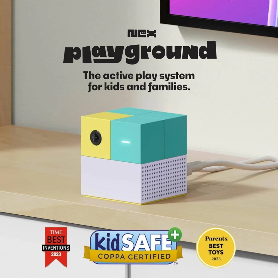 Nex Playground - Interactive Active Play System for Kids & Families | Indoor Physical Activity Games for Family Fun, Gaming Nights & Playdates