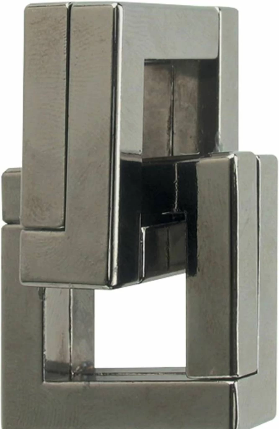 Bepuzzled Hanayama Metal Puzzle Brain Teaser - Mensa Rated Level 6, Challenging Logic Game for Adults & Teens Ages 12+