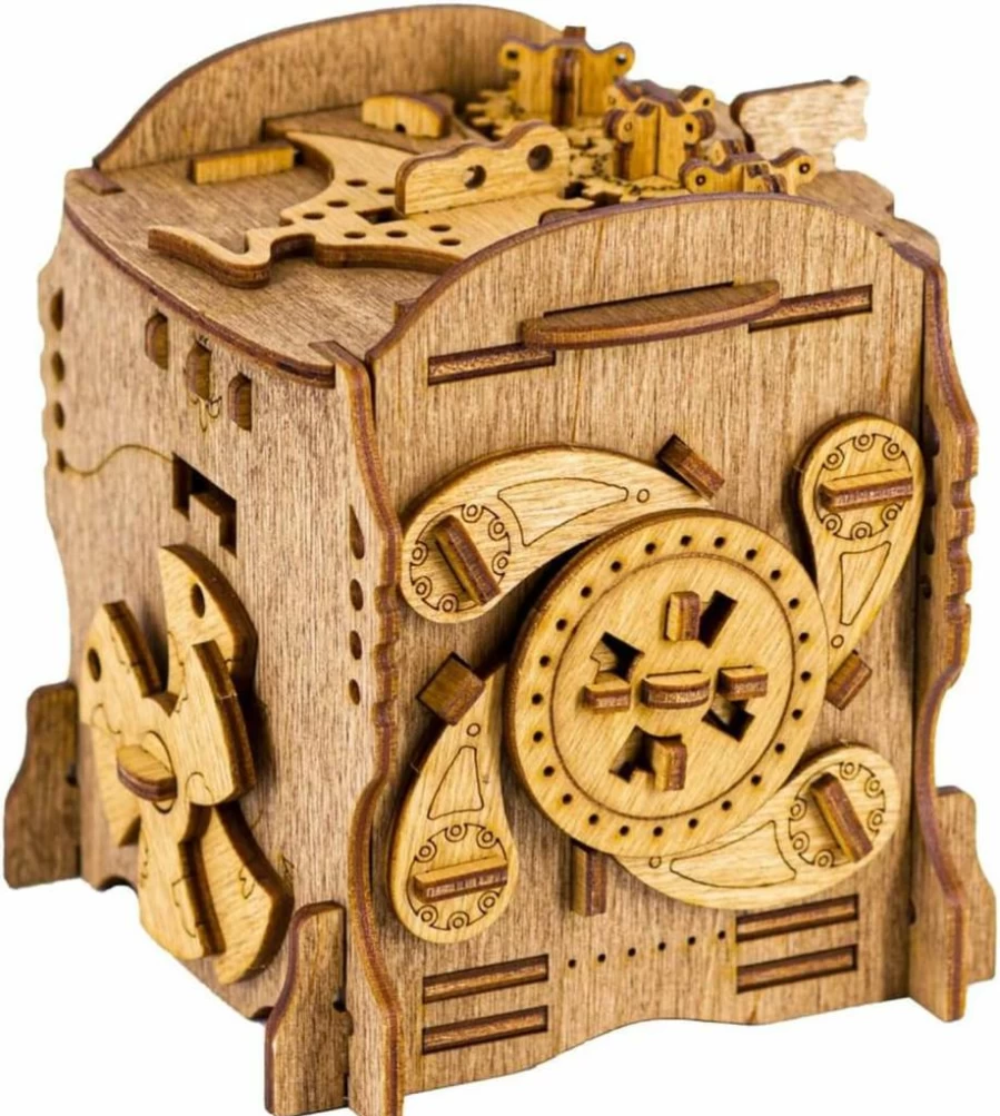 iDventure Cluebox: Captain Nemo's Nautilus Escape Room Puzzle Box - Sequential 3D Brain Teaser Game for Adults - Unique Birthday Gift for Men & Women - Money Saving Box