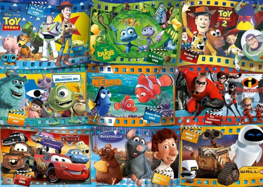 Ravensburger Disney Pixar 1000-Piece Jigsaw Puzzle for Adults - Unique Softclick Technology, Perfect Fit, Collectible Movie Scenes