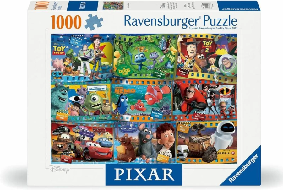 Ravensburger Disney Pixar 1000-Piece Jigsaw Puzzle for Adults - Unique Softclick Technology, Perfect Fit, Collectible Movie Scenes