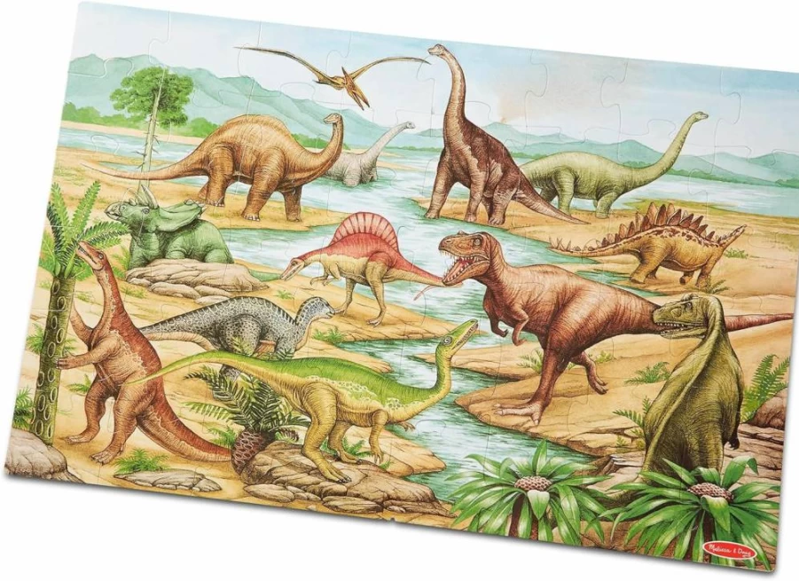 Melissa & Doug Ocean Floor Puzzle - 48 Piece Large Jigsaw Puzzle for Kids (2x3 Feet) - FSC Certified Educational Toy