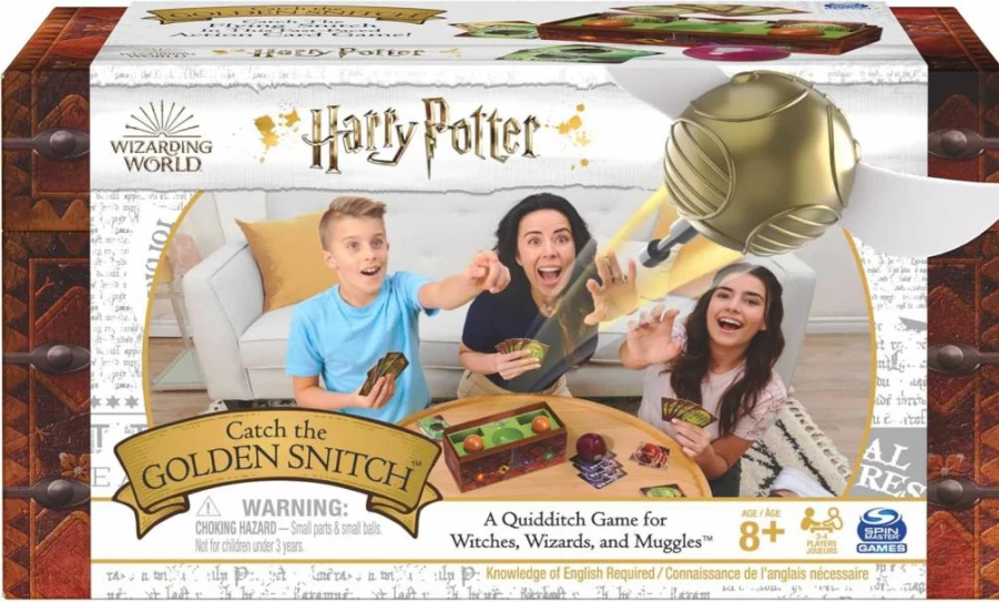 Spin Master Perplexus Harry Potter 3D Puzzle Ball – Brain Teaser Maze Game for Kids & Teens Ages 8+, Fidget Toy & Sensory Activity for Stress Relief