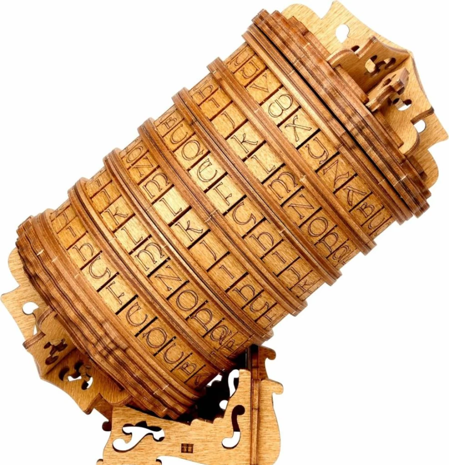 ESC WELT Space Box 3D Wooden Puzzle - Birch Brain Teaser for Adults, Challenging Puzzle Box for Birthday Parties & Family Game Nights