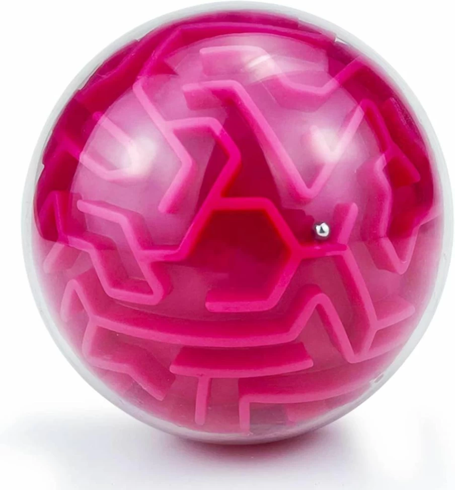 YongnKids 3D Puzzle Maze Ball Set - 4 Pack Brain Teaser Games for Kids Ages 8-12 & Adults, Fun Family Challenges with Easy to Hard Levels, STEM Toys for Problem Solving Skills