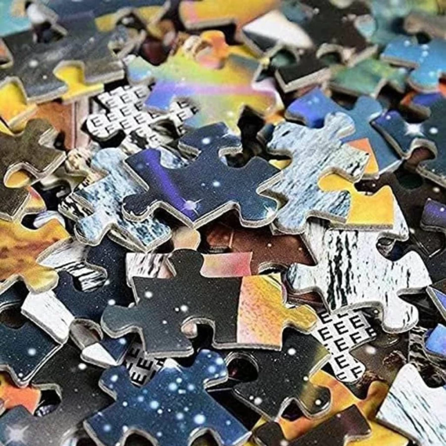 Nichpedr 500-Piece Wooden Jigsaw Puzzle - WWII Fighter Plane Air Force, Educational Family Game Toy for Adults & Kids, Home Decor Gift