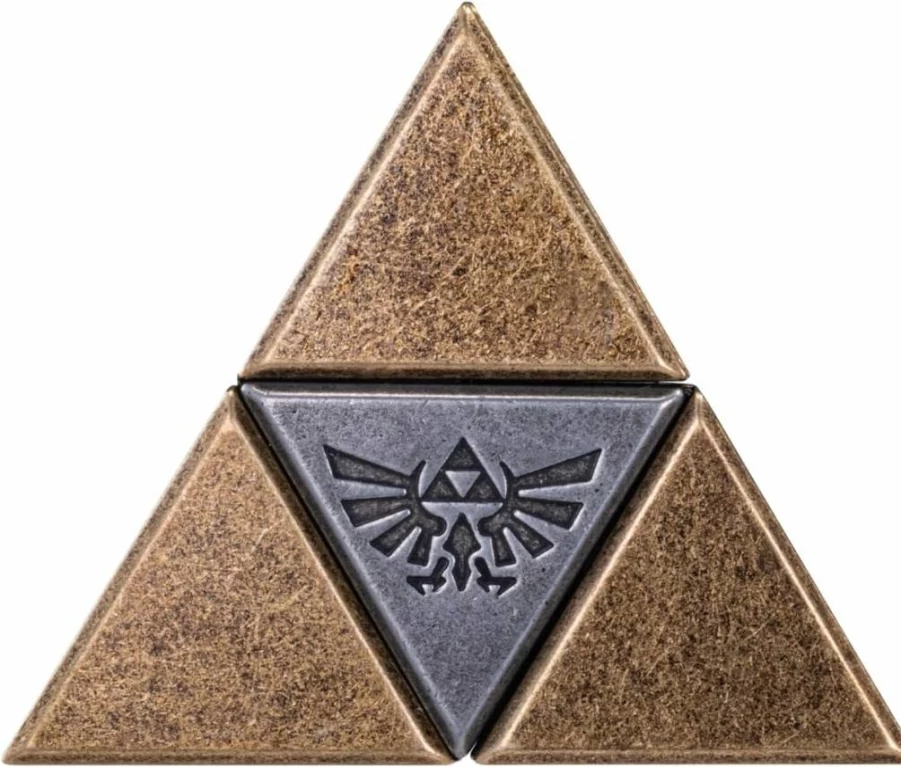 Hanayama Cast Puzzle - The Legend of Zelda Triforce Brain Teaser, Level 5 Difficulty, Mensa Rated, for Adults & Teens Ages 12+