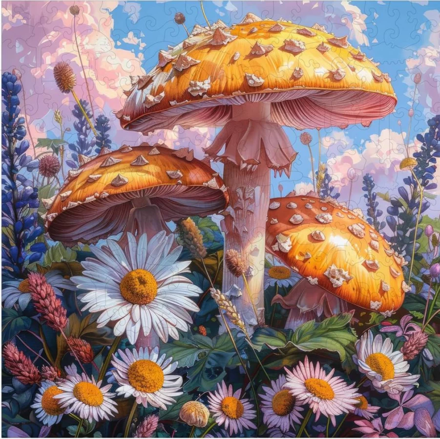 Jiroinlly Wooden Tree of Life Puzzle for Adults - Unique Seaside Shaped 11.2x11.2 Inch Brain Teaser Game, Beautiful Gift Box for Family & Friends