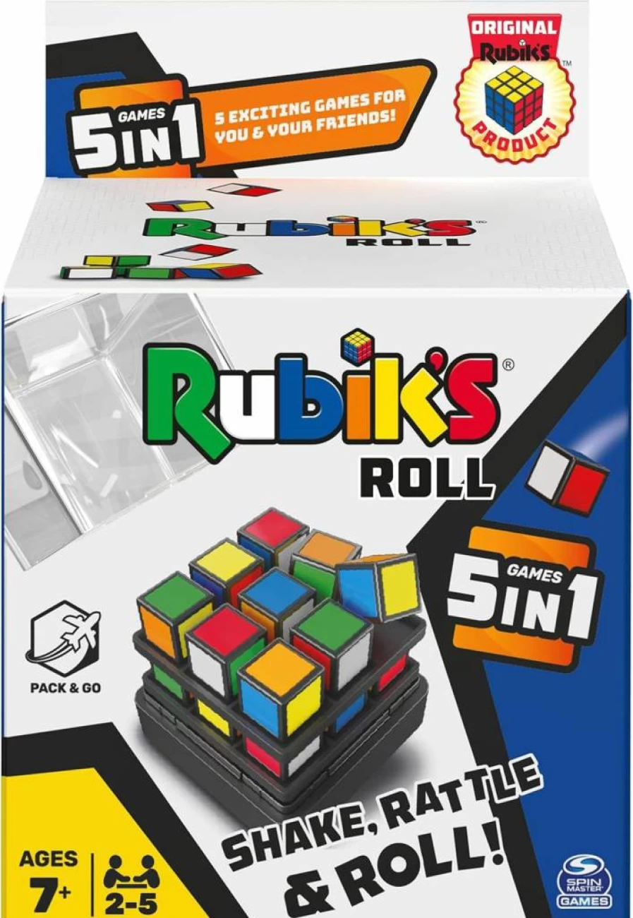 Rubik's Cube Gridlock Puzzle Game – Challenging Brain Teaser & Fidget Toy for Adults and Kids Ages 7+